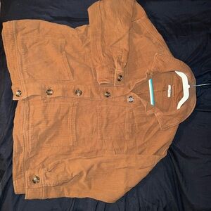 Burnt orange/Brown utility Jacket
